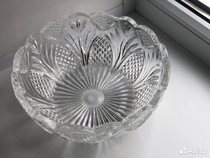 Ваза хрустальная СССР