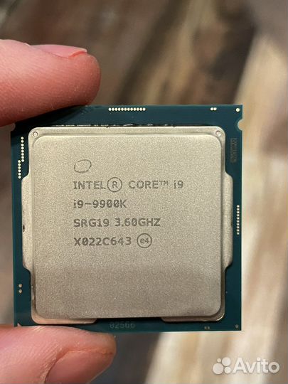 Процессор intel core i9 9900k