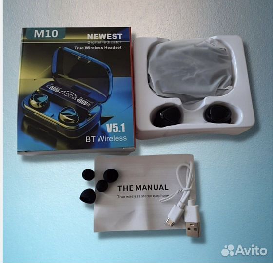 Беспроводные наушники m10