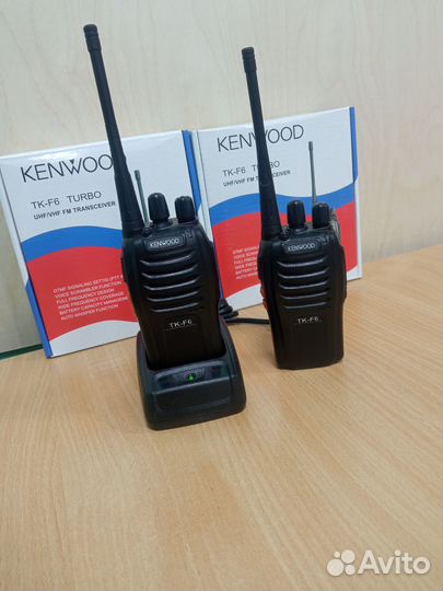 Комплект 2 шт Раций Kenwood TK-F6 UHV