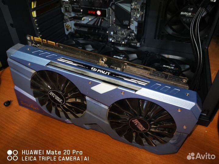 Видеокарта GTX 1080 Ti 11gb Palit Gamerock