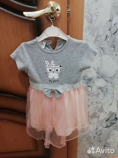 Платье для девочки 92