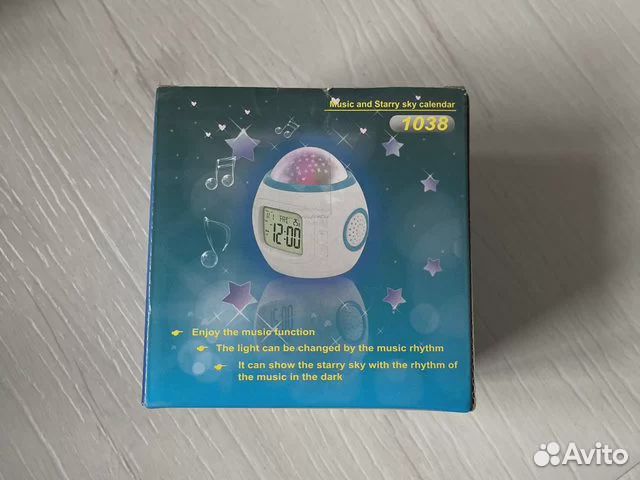 Часы-будильник звездный проектор Hauzer