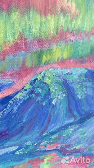 Картина авторская маслом на холсте 50х80 см