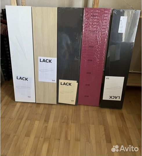 Полка IKEA лакк