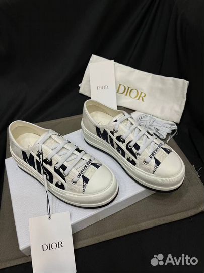 Женские кеды dior премиум