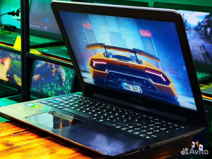 Мощный Asus / Intel Core i7/ GeForce 940M/ SSD/FHD