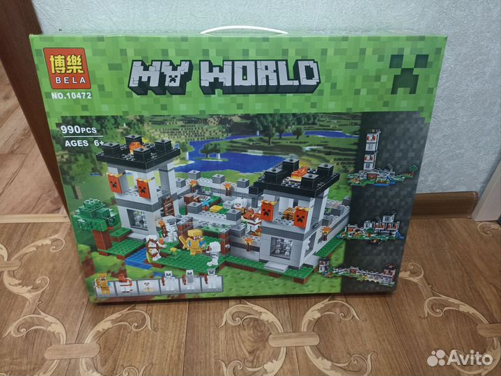 Lego майнкрафт