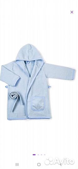 Новый детский махровый халат с биркой
