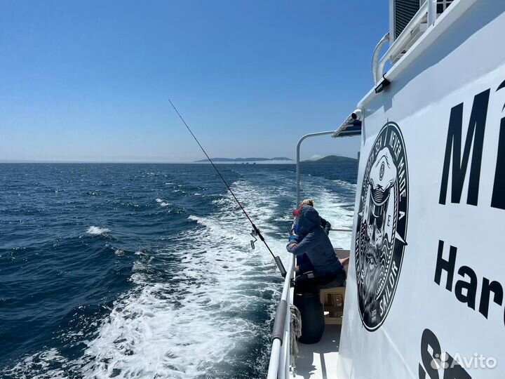 Морская трофейная рыбалка на Итурупе