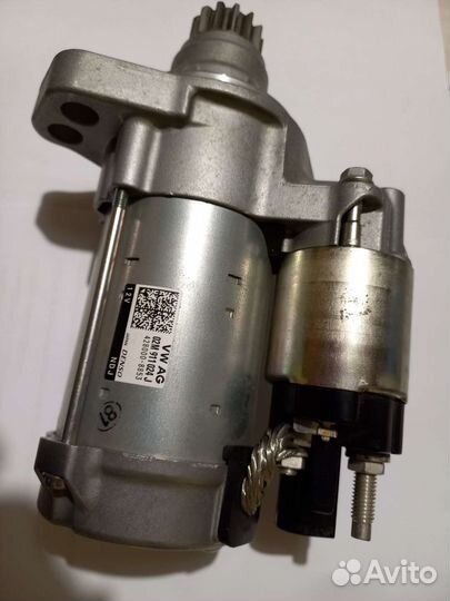 Стартер оригинал Skoda Octavia, Rapid, VW Polo