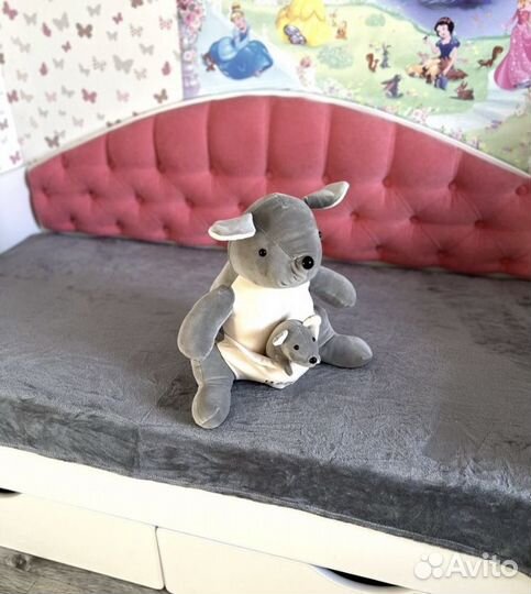 Мягкая игрушка с пледом