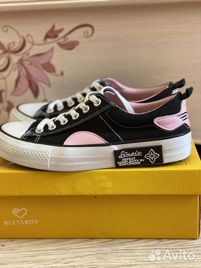 Кеды Blessbox для девочки (23см)