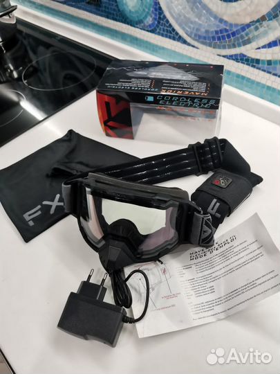 Очки с подогревом FXR аккумулятор