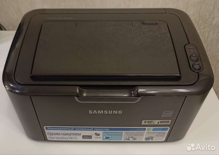 Принтер лазерный с WiFi Samsung ML-1865W