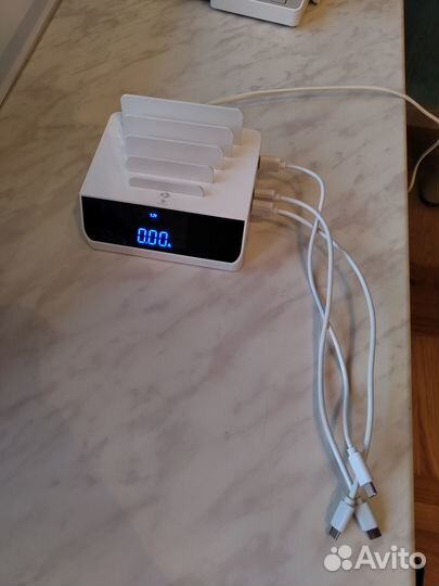 Зарядная станция asometech, 5 USB, 45W Type-C