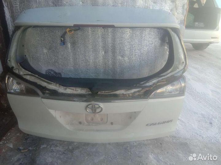 Задняя дверь caldina zzt 241 в разбор