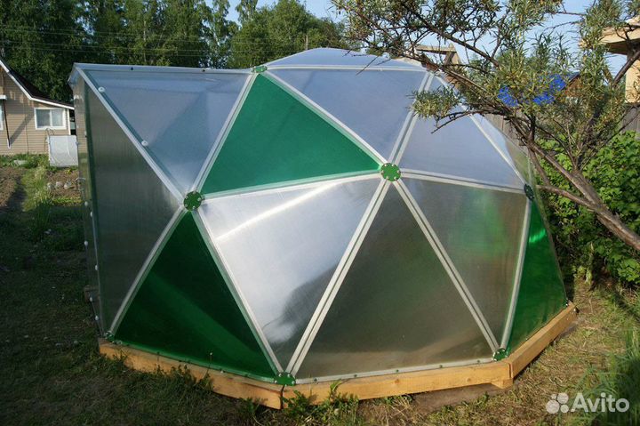 Геокупол для бассейна. Закрыть кафе, теплицу. пави