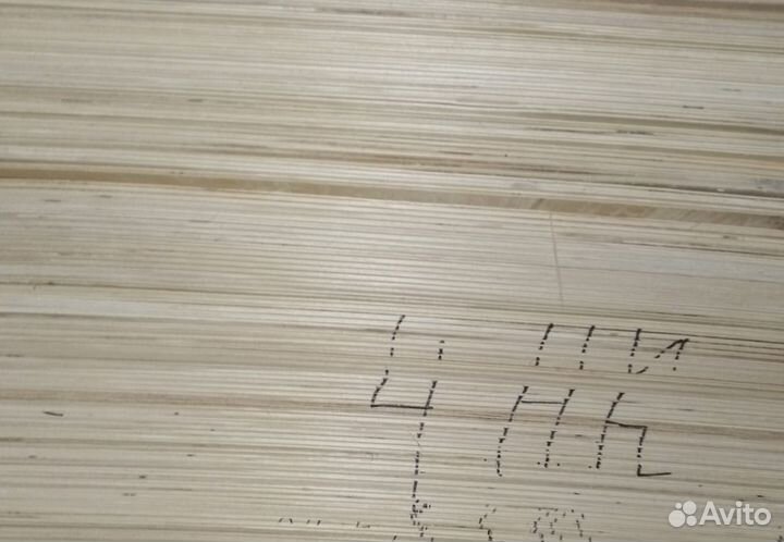 Фанера 1525х1525х12 мм