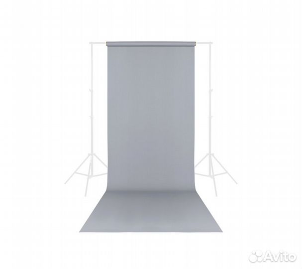 Фон бумажный Raylab 017 Light Grey светло-серый 1