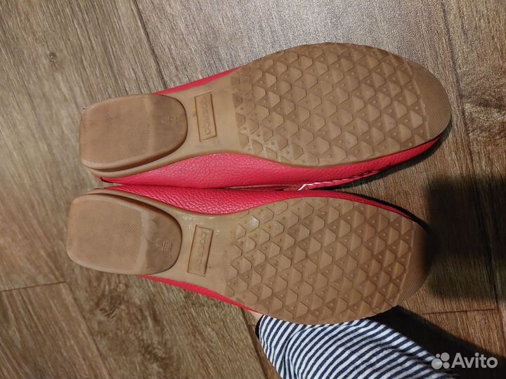 Мокасины кожа 36