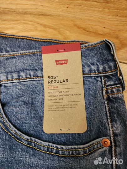 Джинсы levis 34/32 505 оригинал новые
