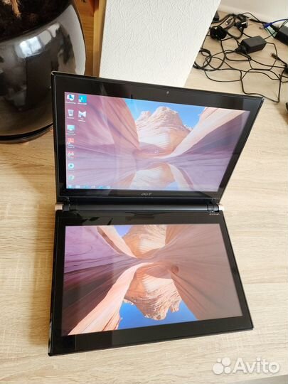 Acer PAU30, core i5, Ноутбук с 2мя экранами