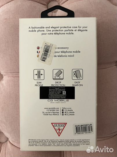 Чехол Guess на iPhone X