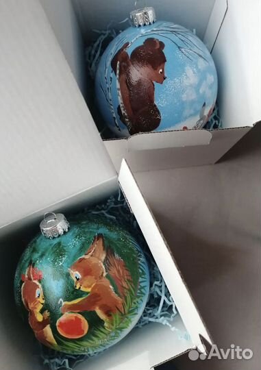 Ёлочный шар. Ручная работа. Ёлочные игрушки