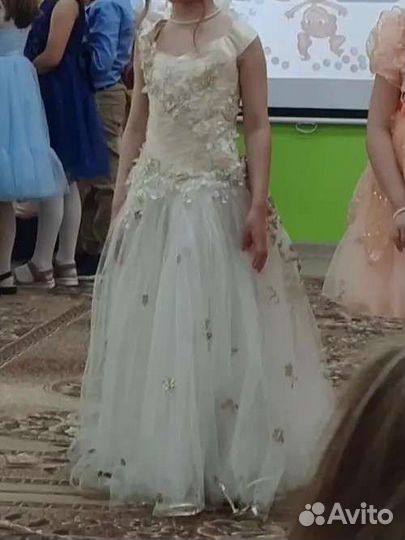 Платье для девочки 7-9 лет