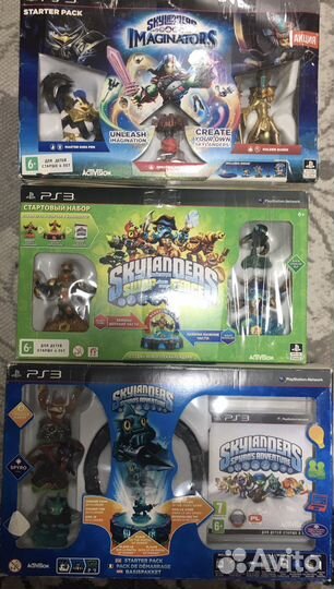 Игры ps3 Skylanders, Disney, фигурки