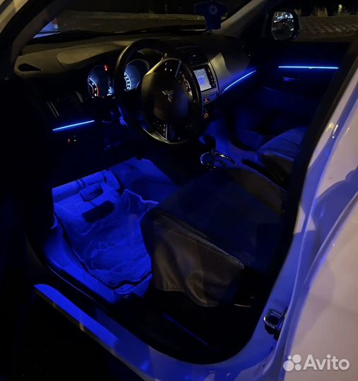 Установка контурной подсветки салона