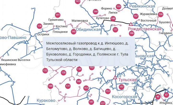 Участок 119,8 га (СНТ, ДНП)