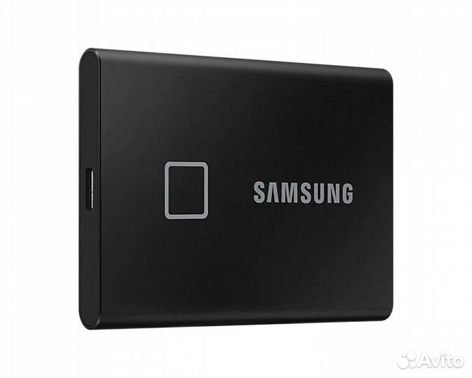 Портативный SSD Samsung T7 Touch 2Тб черный