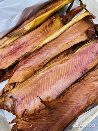 Теша кеты холодного копчения