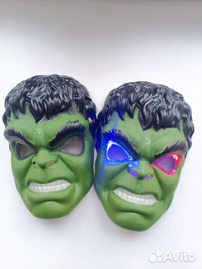 Светящиеся маски Супергероев