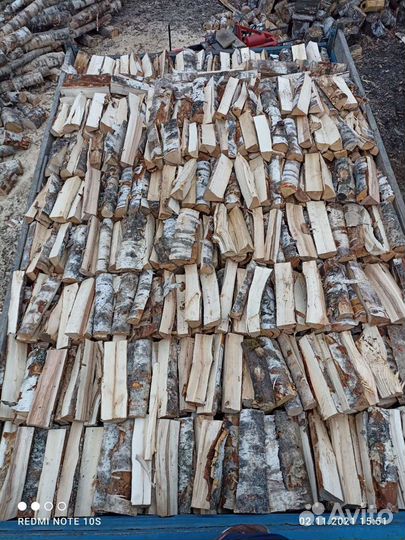 Дрова колотые