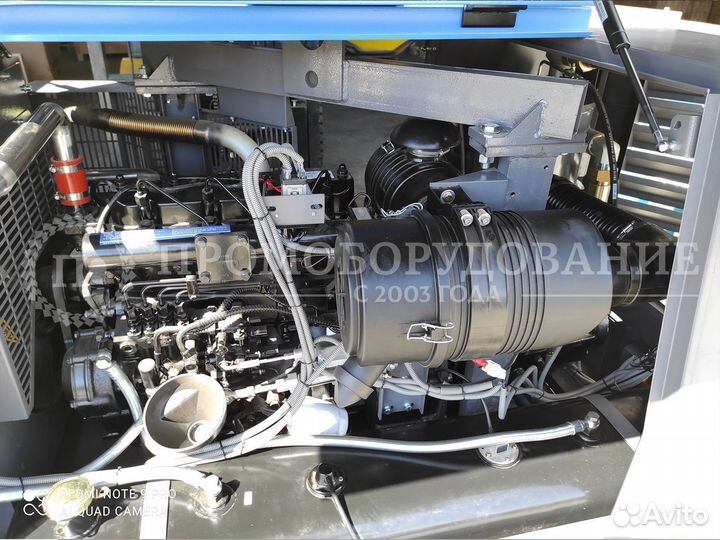 Дизельный передвижной компрессор 7 бар