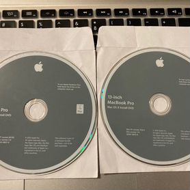 Установочный диск macOS X 10.6.3 DVD Snow Leopard