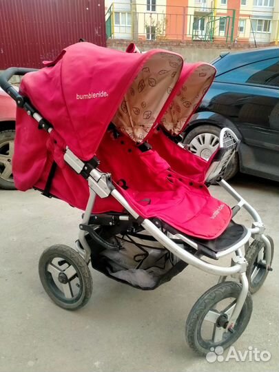 Коляска для двойни Bumbleride Indie Twin