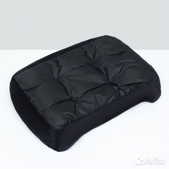 Лежанка-диван 'Косточка', 60 х 45 х 15, серо-чёрна