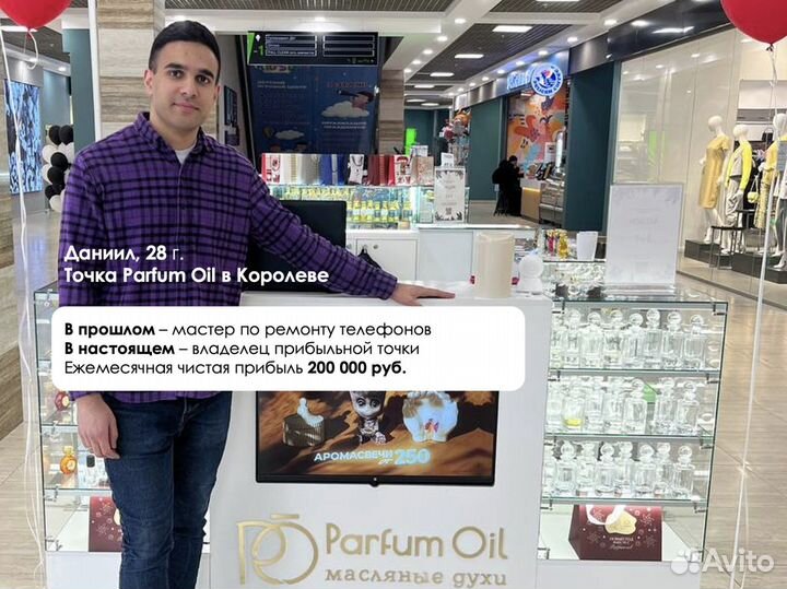 Франшиза парфюма Parfum Oil