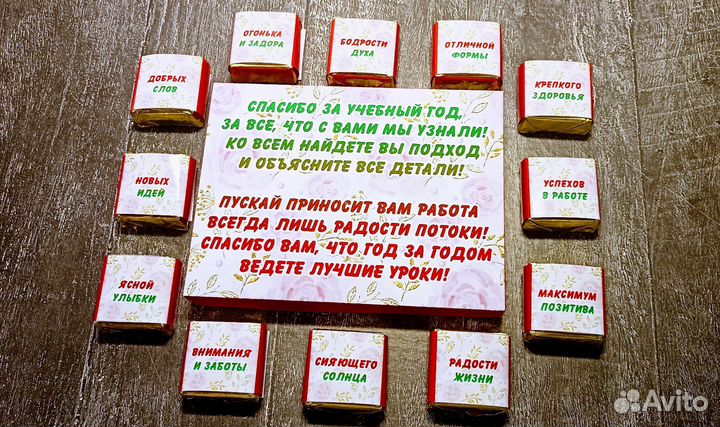 Подарок учителю на выпускной