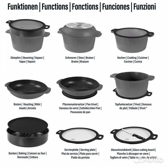 Многофункциональный набор 9в1 wx21602 Stoneline