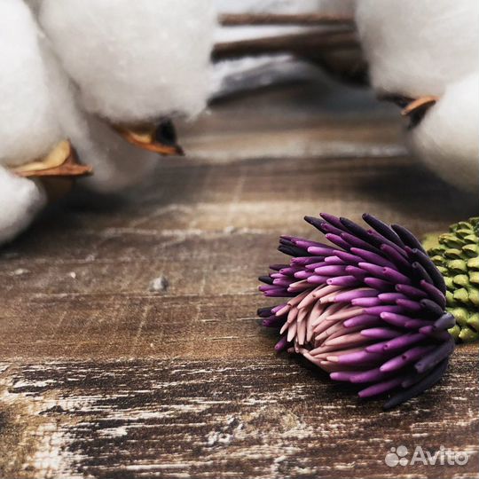 Видео урок по лепке «Чертополох»