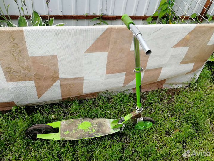 Самокат детский двухколесный бу