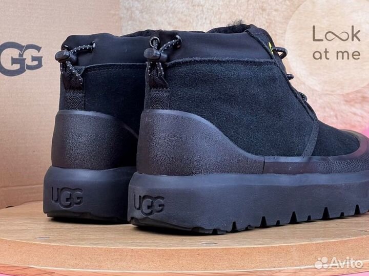 Угги мужские ботинки Ugg Mens Neumel Hybrid Black