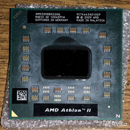 AMD Athlon ll Dual-Core M300 (2000MHz) /Socket S1