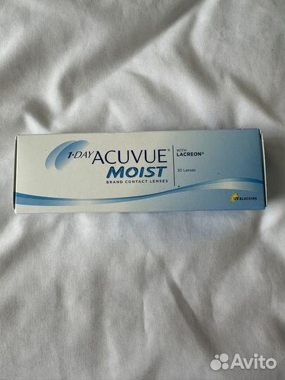 Линзы контактные acuvue moist
