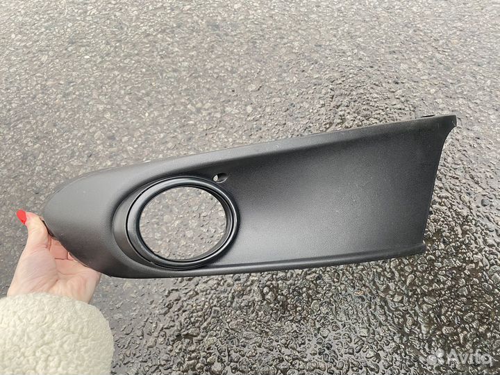 Решетка под туманки volkswagen polo